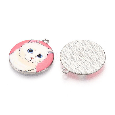 Printed Alloy Pendants ENAM-P246-03P-04-1