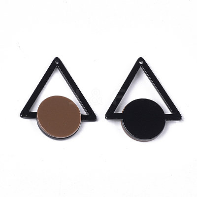Cellulose Acetate(Resin) Pendants X-KY-S158-35E-1