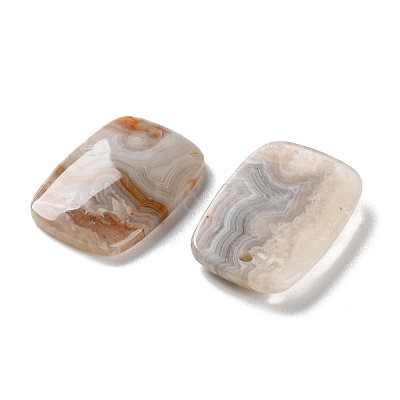 Natural Mexican Agate Pendants G-B123-06F-1