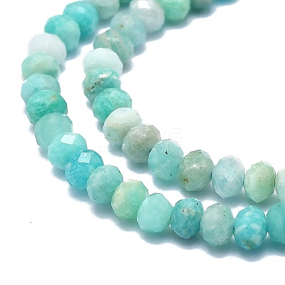 Natural Amazonite Beads Strands G-F715-103-1
