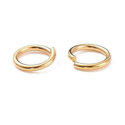 304 Stainless Steel Open Jump Rings STAS-G098-02G-1