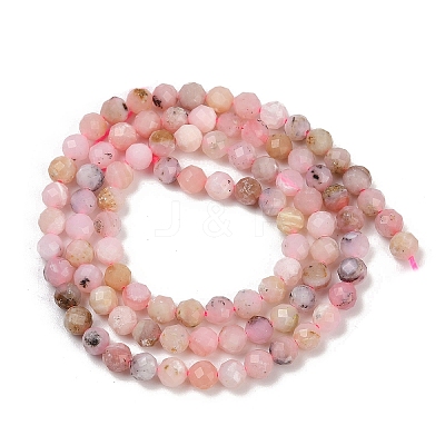 Natural Pink Opal Beads Strands G-M092-D02-02-1