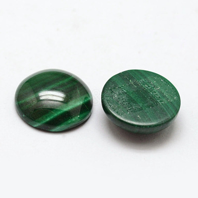 Natural Malachite Cabochons X-G-O146-03E-1