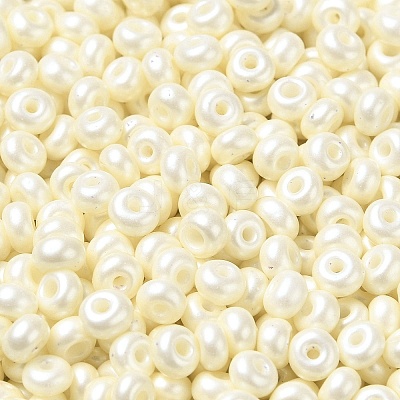 Baking Paint Luster Glass Seed Beads SEED-B001-04A-11-1