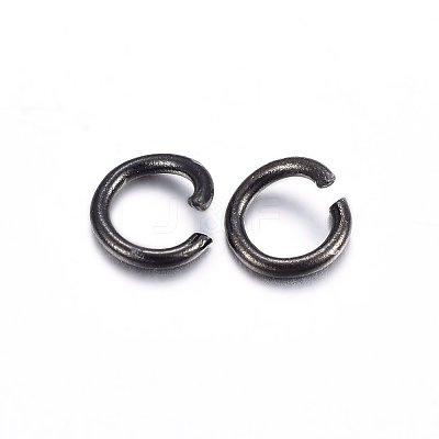 Ion Plating(IP) 304 Stainless Steel Open Jump Rings STAS-H467-03B-7MM-1