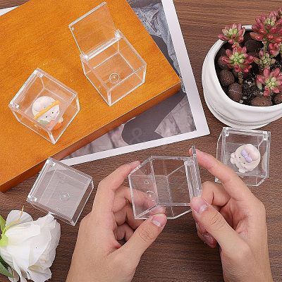 Transparent Plastic Gift Boxes CON-WH0003-14-1