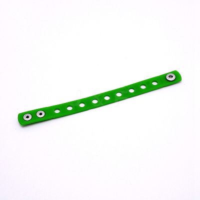 Kids Silicone Cord Bracelets BJEW-WH0011-02O-1