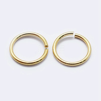 925 Sterling Silver Saw Cut Open Jump Rings STER-F036-02G-0.9x7mm-1