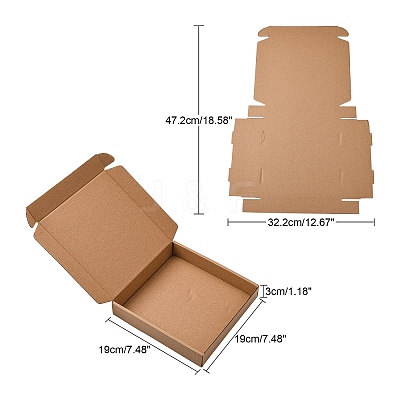 Kraft Paper Folding Box LS-CON-F007-A08-1