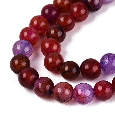 Natural Agate Beads Strands G-Q606-106A-1