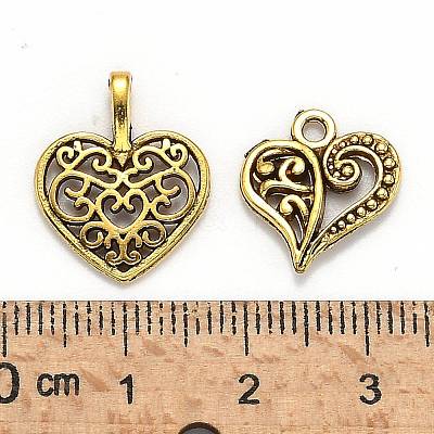 Tibetan Style Alloy Pendants TIBEP-MSMC012-1AG-1