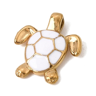 304 Stainless Steel Enamel Pendants SA-CBA7FC1-14G-02-1