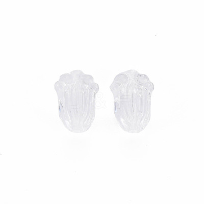 Transparent Acrylic Beads X-TACR-T003-18-1