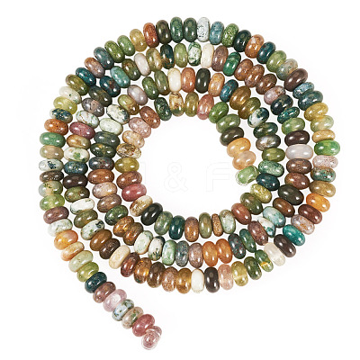 1 Strand Natural Indian Agate Beads Strands G-TA0002-55-1