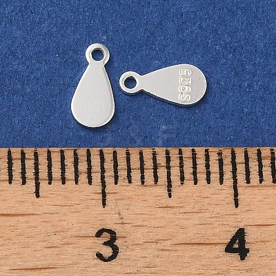 925 Sterling Silver Chain Extender Drop STER-G040-01A-1