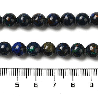 Natural Azurite Beads Strands G-H298-A01-03-1