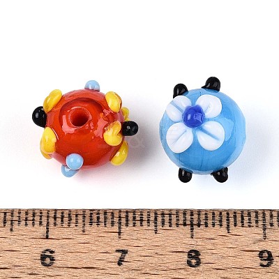 Handmade Lampwork Beads LAMP-ZX003-14-1
