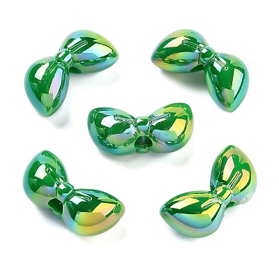 UV Plating Acrylic European Beads OACR-S142-04B-1