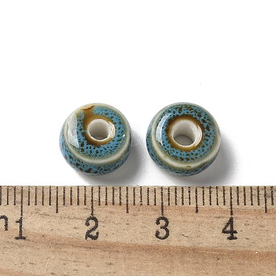 Handmade Porcelain Beads PORC-L080-C08-1