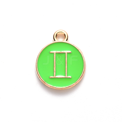Alloy Enamel Pendants LS-X-ENAM-S124-01A-06I-1