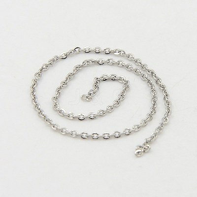 Tarnish Resistant 304 Stainless Steel Cable Chains CHS-K001-94-1