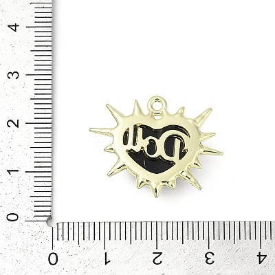 Alloy Pendants PALLOY-R151-10G-01-1