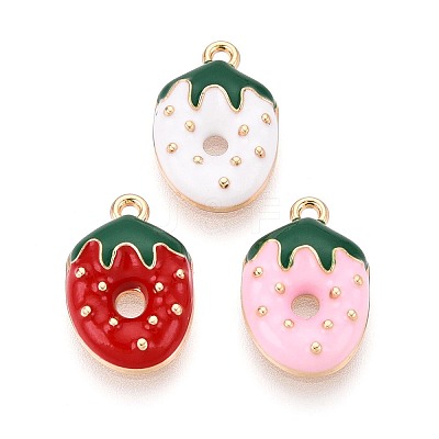 Alloy Enamel Charms PALLOY-T092-34G-1