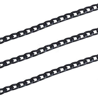 Aluminum Twisted Chains Curb Chains CHA-CJ0001-01B-1
