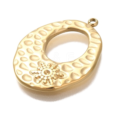 Ion Plating(IP) 304 Stainless Steel Pendant Rhinestones Setting STAS-P371-043G-1