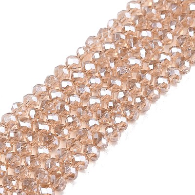 Electroplate Glass Beads Strands LS-EGLA-A044-T2mm-A20-1