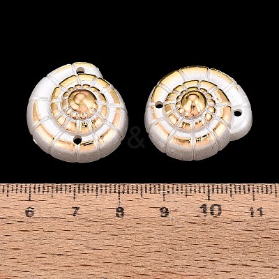 ABS Plastic Imitation Pearl Connector Charms PL-N007-30-1