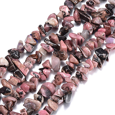 Natural Rhodonite Beads Strands X-G-F328-23-1