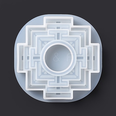 DIY 3 Layers Labyrinth Food-grade Silicone Molds LS-SIMO-D001-07-1