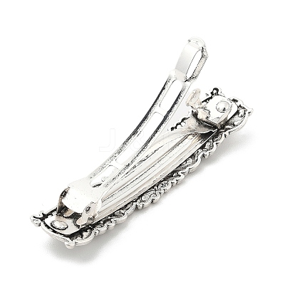Alloy Retro Hair Barrettes AJEW-K048-04AS-1