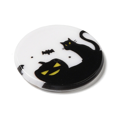 Halloween Series Acrylic Cbabochons OACR-M012-05-1