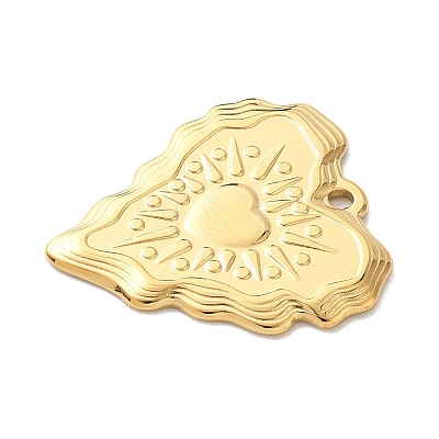 304 Stainless Steel Pendants KK-D503-25G-1