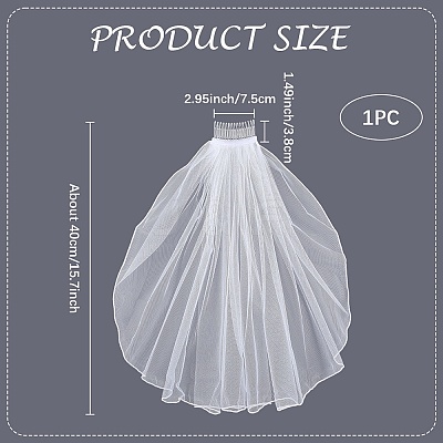 1Pc Gauze Hair Combs PHAR-CP0001-30C-1
