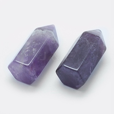 Natural Amethyst Pointed Beads G-G760-K06-1