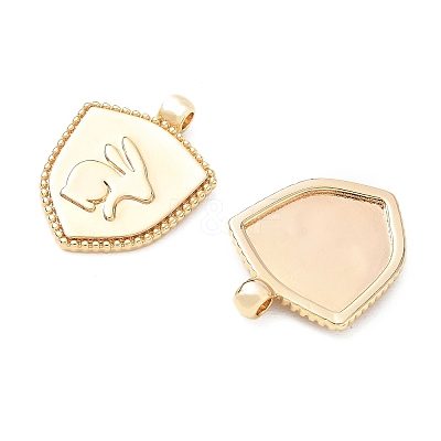 Brass Pendants KK-CBA3EDE-09G-1