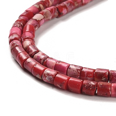 Synthetic Regalite/Imperial Jasper/Sea Sediment Jasper Beads Strands G-F765-E02-01-1