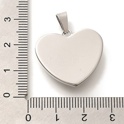 Anti-Tarnish 304 Stainless Steel Pendants STAS-U035-42P-1