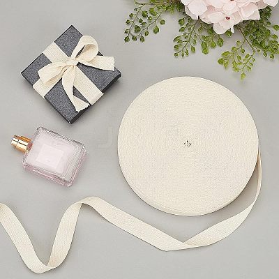 Cotton Cotton Twill Tape Ribbons OCOR-WH0057-30C-03-1