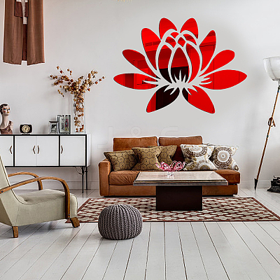 Mirror Wall Stickers DIY-CN0001-88A-1