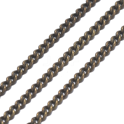 Brass Twisted Chains CHC-S100-AB-NF-1