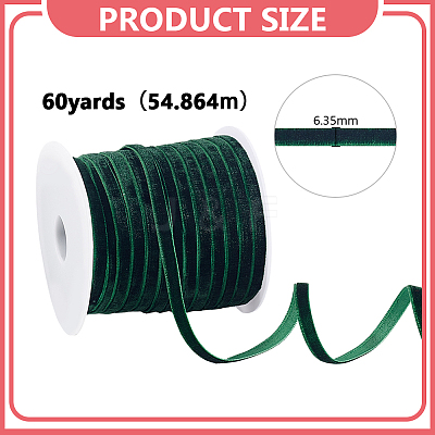 Nylon Single Face Velvet Ribbons OCOR-HY0001-72D-1