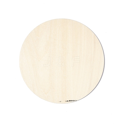 Wooden Carved Cup Mats AJEW-L089-01A-18-1