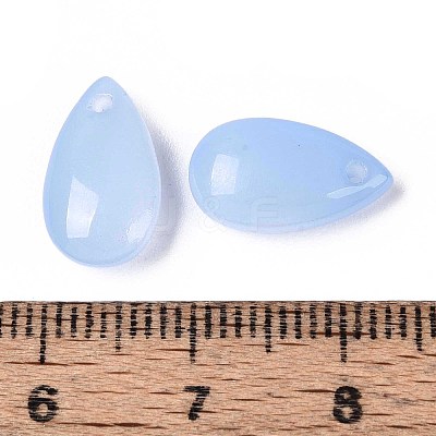 5Pcs Transparent Glass Beads GLAA-PW0001-25G-1