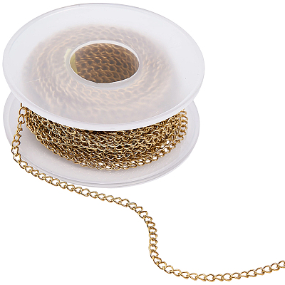 304 Stainless Steel Twisted Chains CHS-BM0001-02G-1