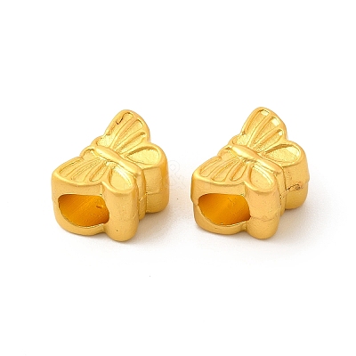 Rack Plating Alloy European Beads PALLOY-F287-39MG-1