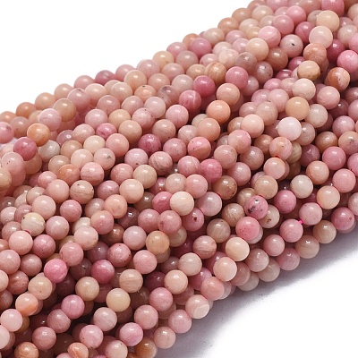 Natural Rhodonite Beads Strands G-A177-04-16-1